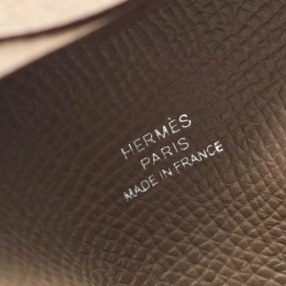 HERMES Brown Leather Wallet - Picture 5 of 8